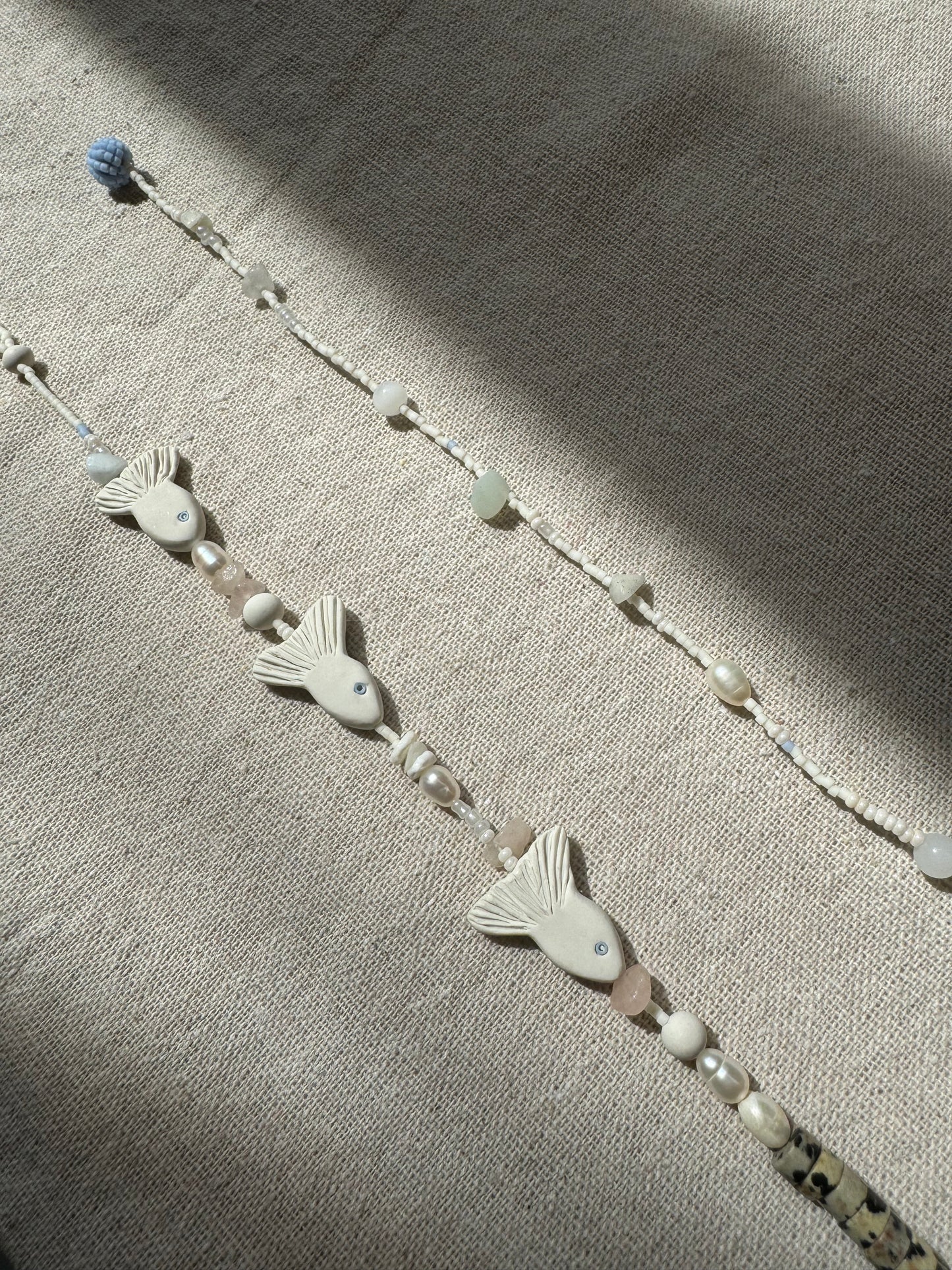 A.Fish connection, shoal of fish